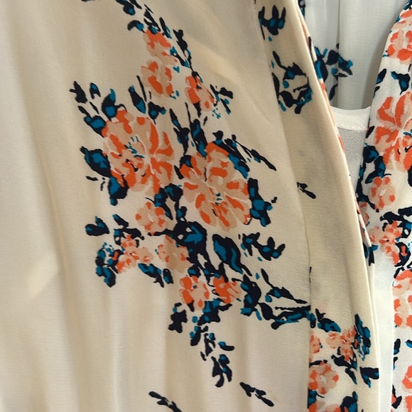 Veronica Beard midi silk button down dresss - Picture 4 of 8